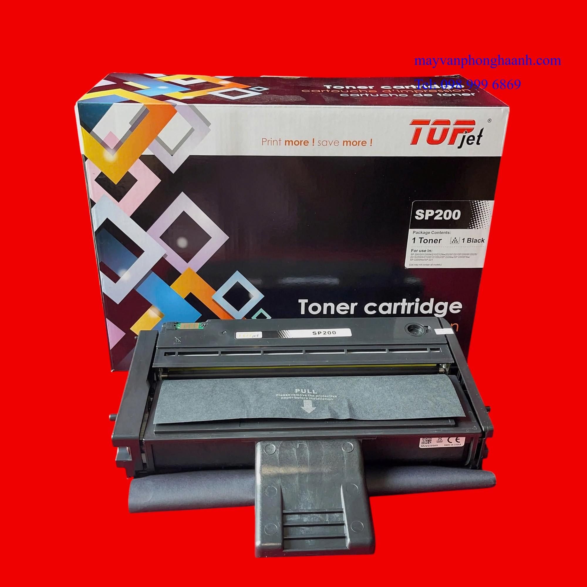 Hộp mực máy in Ricoh SP 210 mới