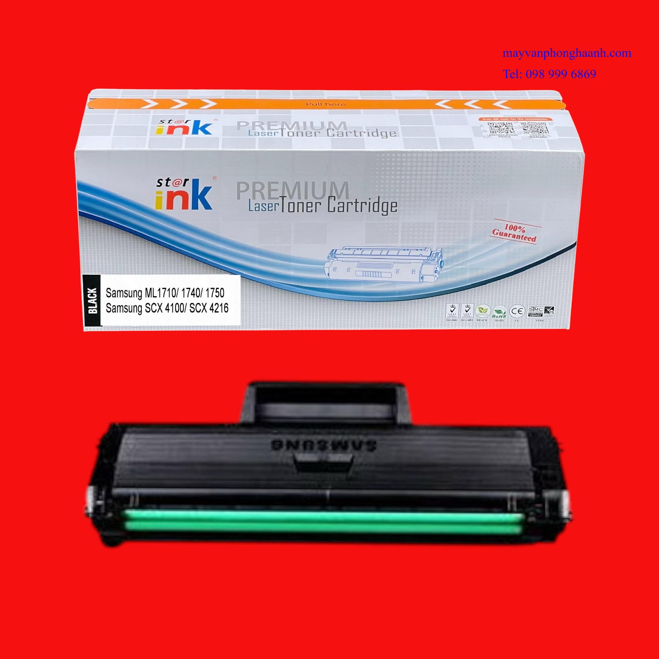 Mực máy in Samsung 1710/ Mực máy in Samsung 1740/ Mực máy in Samsung 1750/ Mực máy in Samsung 4100/ Mực máy in Samsung 4216/ Mực máy in Xerox 3116