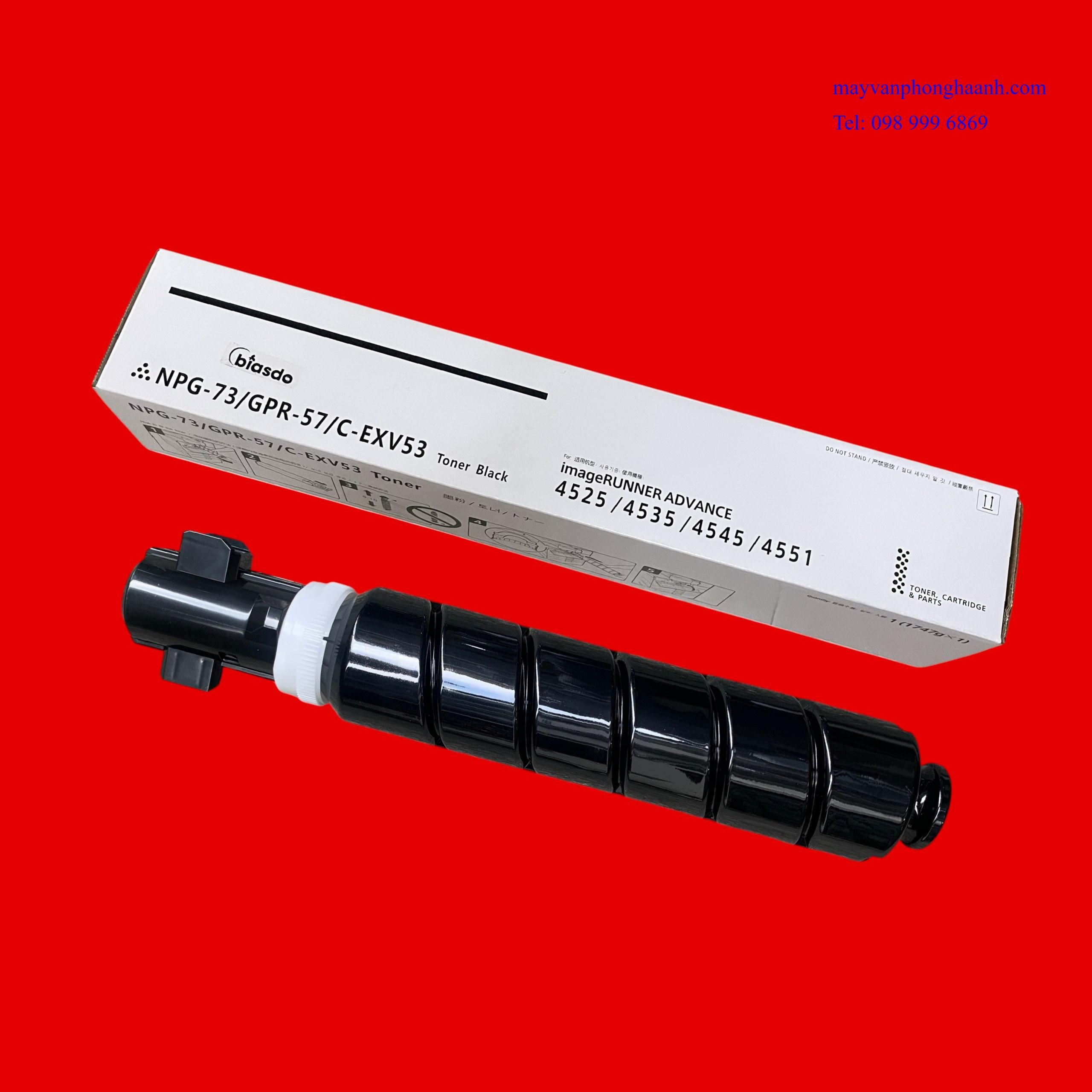 Mực Canon NPG 73/ Mực Canon 4525/ Mực photocopy Canon 4535/ Mực photocopy Canon 4545/ Mực photocopy Canon 4551 / Mực Canon photocopy Canon 4735/ Mực Canon 4745/ Mực Canon 4751