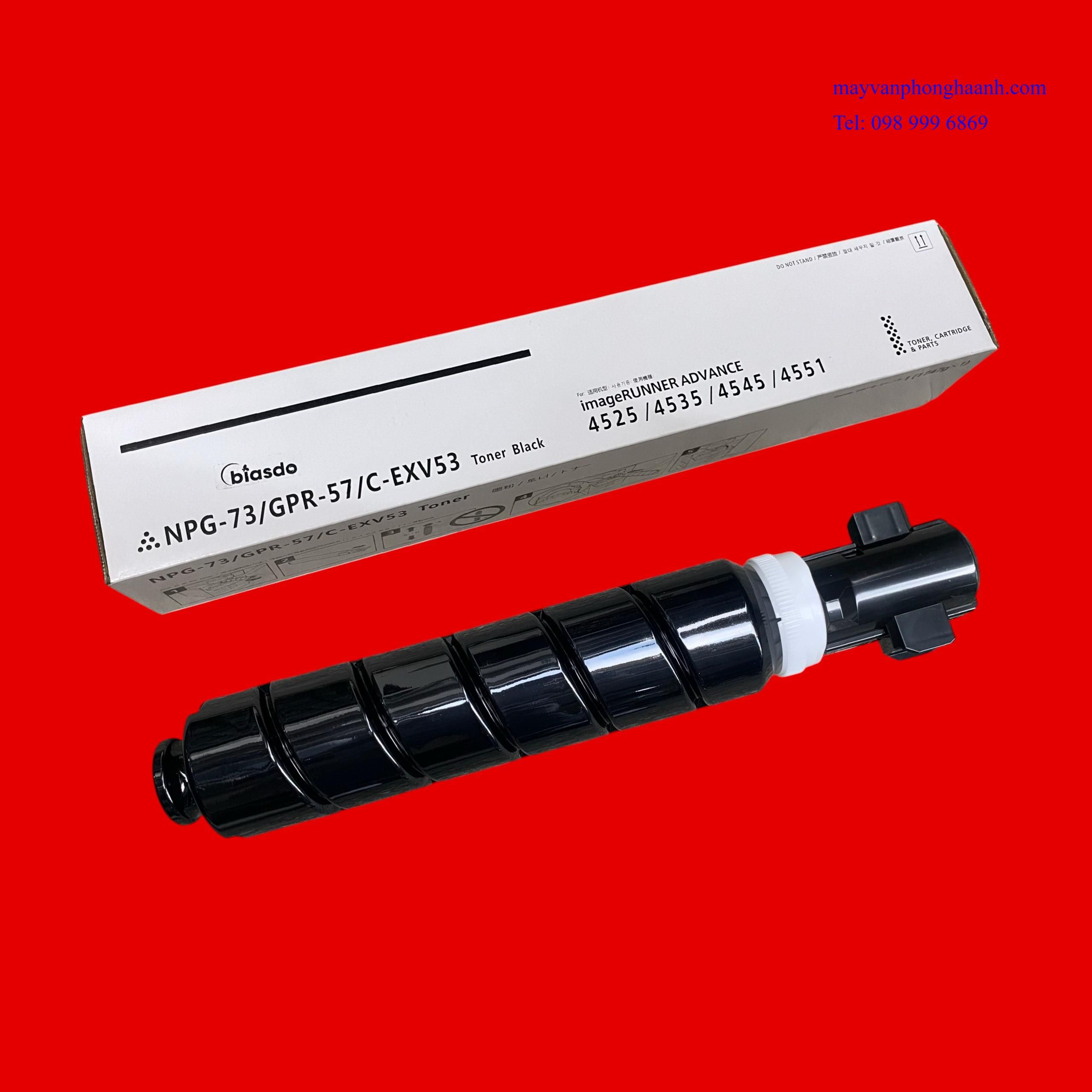 Mực Canon NPG 73/ Mực Canon 4525/ Mực photocopy Canon 4535/ Mực photocopy Canon 4545/ Mực photocopy Canon 4551 / Mực Canon photocopy Canon 4735/ Mực Canon 4745/ Mực Canon 4751