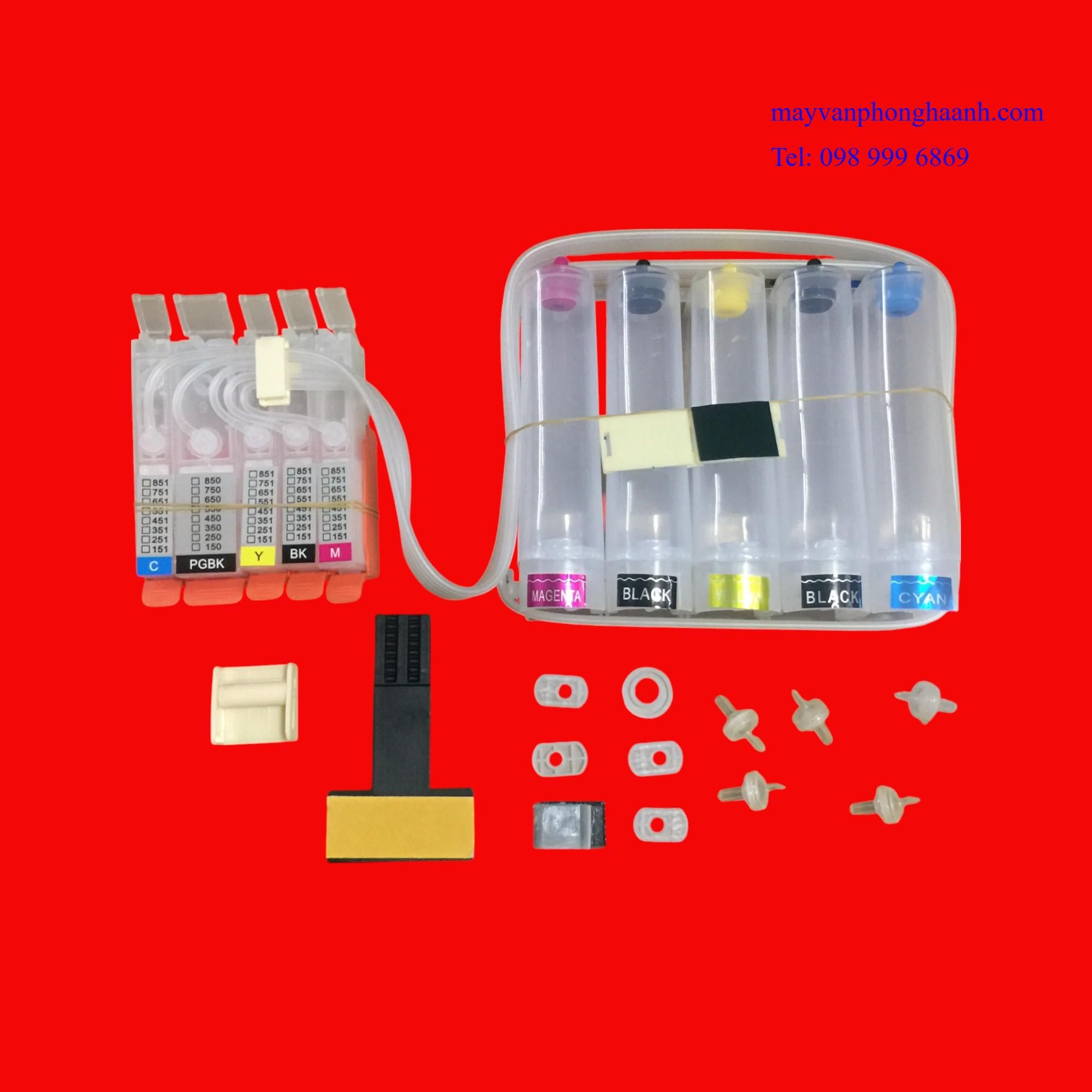 Bộ tiếp mực máy in Canon IX 6860/ Bộ tiếp mực Canon 6860/ Bộ dẫn mực liên tục Canon 6860/ Bộ tiếp mực máy in phun Canon 6860