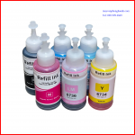 Mực nạp máy in phun màu Epson : Dùng cho tất cả các mã máy in phun Epson - Refill Ink