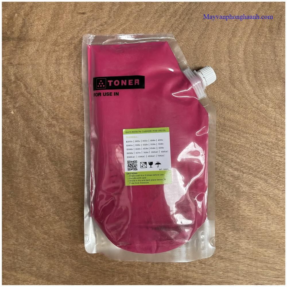 Mực máy photoocopy mầu Toshiba/ Mực mầu Toshiba/ Mực máy photo mầu/ Mực Toshiba 5506AC/ Mực nạp máy photocopy Toshiba mầ Mực photo mầu