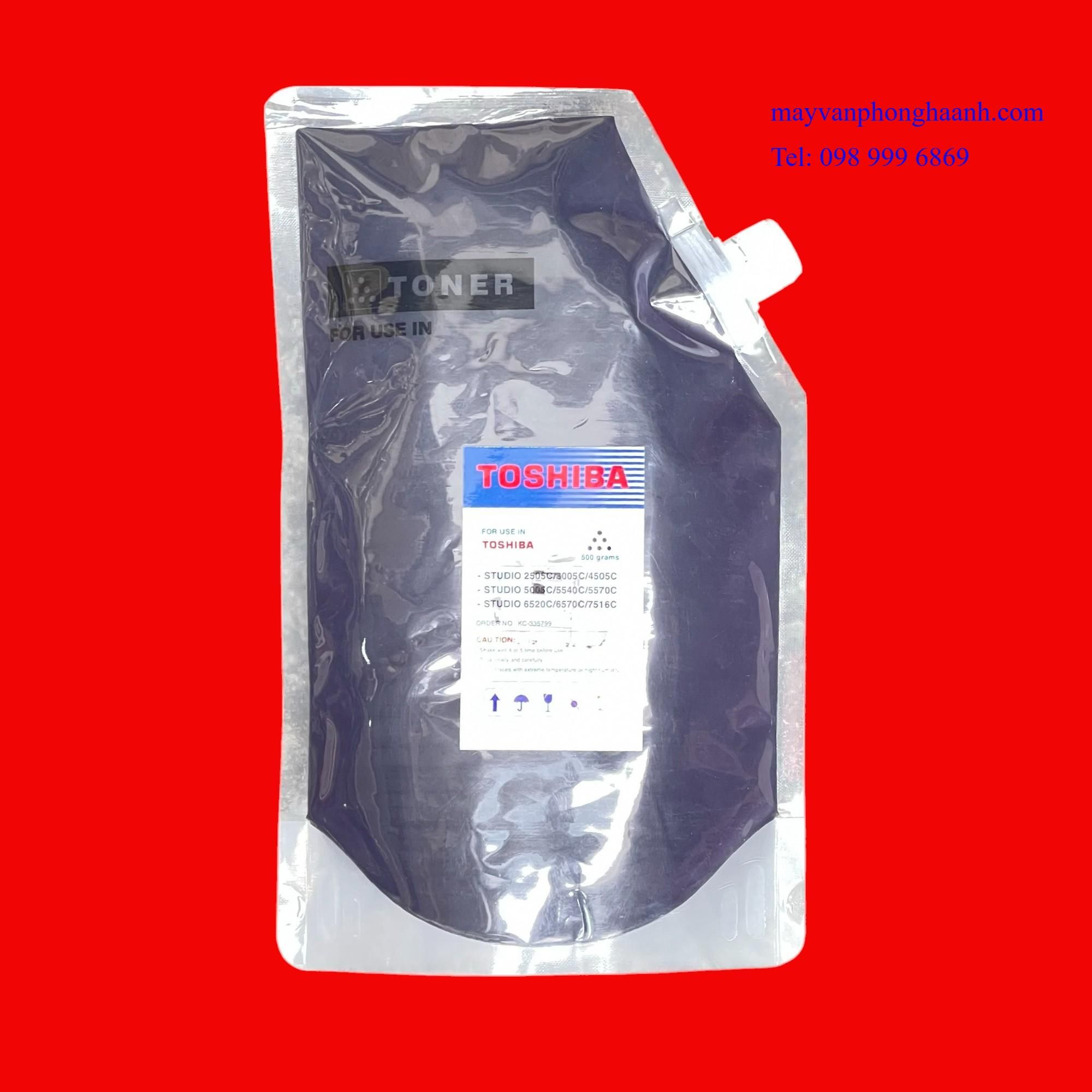 Mực máy photoocopy mầu Toshiba/ Mực mầu Toshiba/ Mực máy photo mầu/ Mực Toshiba 5506AC/ Mực nạp máy photocopy Toshiba mầU/ Mực photo mầu