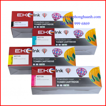 Hộp mực W 2110A/ W 2111A / W 2112A/ W 2113A:Cho máy in HP Color LaserJet Pro M255dw/ M282nw/ M283fdn/ M283fdw ( Bộ 4 mầu hoặc mua lẻ từng mầu )