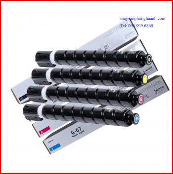 Mực NPG 67 cho máy photocopy Canon iR ADV iRC3320/ iRC3325/ iRC3330/ iRC3525i _ NPG 67 ( Bộ 4 mầu: BK/C/M/Y )  hoặc mua lẻ từng mầu )