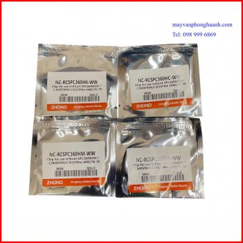 Chíp hộp mực máy in mầu Ricoh SP C360/ 361 ( Bộ 4 mầu hoặc mua lẻ mầu )
