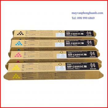Hộp mực IM C3500/ IM C4500/ MP C6003 cho máy Ricoh MPC2003/ C2011/ C2503/ C3003/ C3503/ C4503/ C5503/ C6003/ C2004/ C2504/ C3004/ C3504/ C4504/ C5504/ C6004/ MPC501SP/ IMC2000/ IMC2500/ IMC3000/ IMC3500/ IMC4500/ IMC5500/ IMC6000 ( Bộ 4 mầu hoặc mua lẻ từ