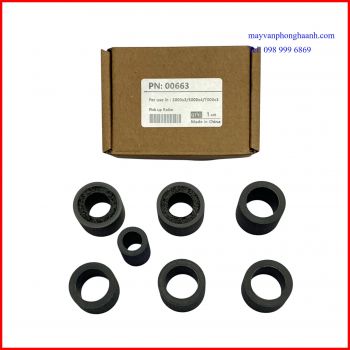Bộ cao su kéo máy Scan HP 2000S2/ 3000/ 3000S3/ 3000S4/ 3000S5/ 4000S1/ 5000S4/ 5000S5/ 7000S3 / Epson DS860 ( Bộ 7 chi tiết )