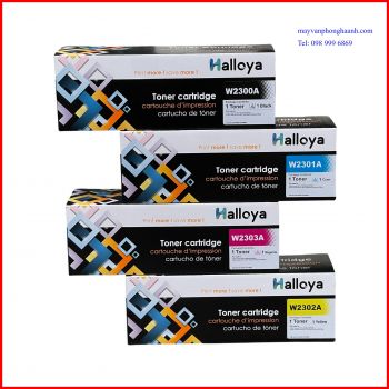 Hộp mực W2300A/ W2301A/ W2302A / W2303A - Hộp mực máy in Laser mầu HP 4203dn/ 4303dn ( Bộ 4 mầu hoặc mua lẻ từng mầu ) - Halloya